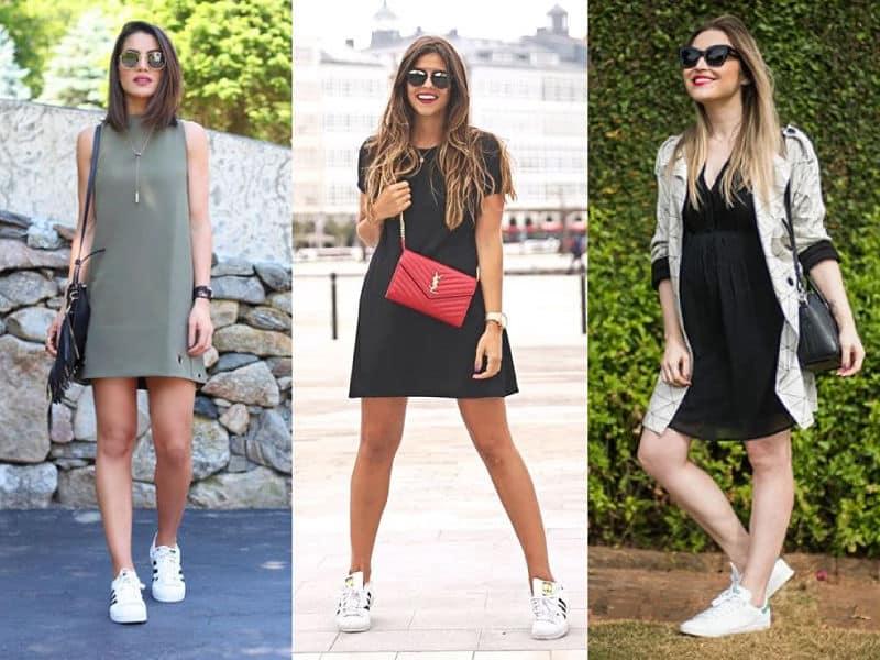 Vestido com tênis? 5 Dicas Para Usar